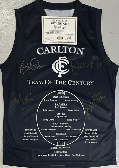 Carlton Blues Team of the Century jumper
