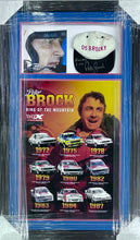 Load image into Gallery viewer, PETER BROCK Signed Cap &amp; Print Display
