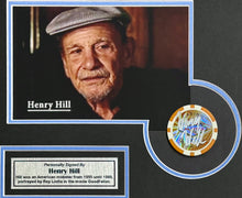 Load image into Gallery viewer, GOODFELLAS - HENRY HILL Signed Casino Chip Collage Display
