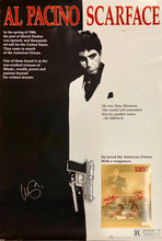 Load image into Gallery viewer, SCARFACE - AL PACINO, STEVEN BAUER &amp; ANGEL SALAZAR Signed Movie Poster Collage Display
