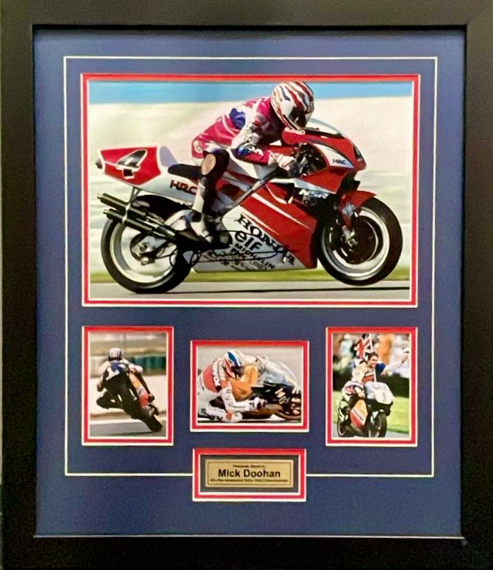 MICK DOOHAN Signed Photo Collage Display1
