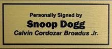 Load image into Gallery viewer, SNOOP DOGGY DOGG Signed Photo &amp; CD Display

