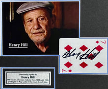 Load image into Gallery viewer, GOODFELLAS - HENRY HILL Signed Playing Card Collage Display
