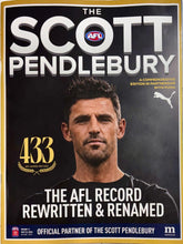 Load image into Gallery viewer, SCOTT PENDLEBURY “SP433” Signed Football Record &amp; Photo Collage Display
