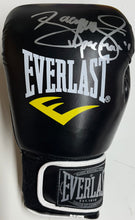 Load image into Gallery viewer, FLOYD MAYWEATHER JR. &amp; MANNY PACQUIAO Signed Boxing Glove &amp; Photo Display
