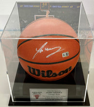 Load image into Gallery viewer, JOSH GIDDEY Signed Basketball in Display Case
