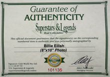 Load image into Gallery viewer, BILLIE EILISH Signed Photo &amp; CD Display1
