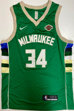Load image into Gallery viewer, GIANNIS ANTETOKOUNMPO “Milwaukee Bucks” Signed Jersey1
