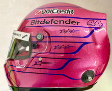 Load image into Gallery viewer, LEWIS HAMILTON Signed Scuderia Ferrari 2026 Monaco GP F1 Helmet
