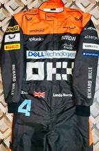 Load image into Gallery viewer, LANDO NORRIS Signed McLaren Team F1 Race Suit
