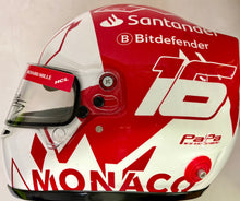 Load image into Gallery viewer, CHARLES LECLERC “Scuderia Ferrari” Signed 2024 Monaco GP F1 Helmet

