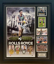 Load image into Gallery viewer, SCOTT PENDLEBURY Signed “Rolls Royce&quot; Litho &amp; Photo Collage Display
