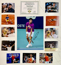 Load image into Gallery viewer, CARLOS ALCARAZ Signed Photo Collage Display
