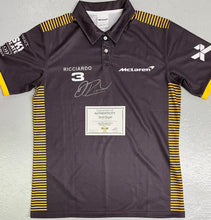 Load image into Gallery viewer, DANIEL RICCIARDO Signed McLaren F1 Team Shirt
