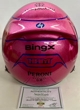 Load image into Gallery viewer, LEWIS HAMILTON Signed Scuderia Ferrari 2026 Monaco GP F1 Helmet
