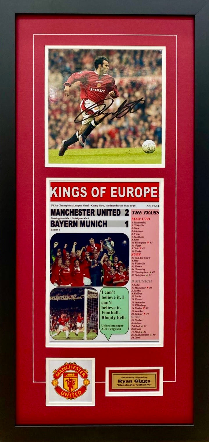 RYAN GIGGS Signed 