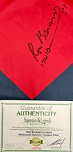 Load image into Gallery viewer, Unframed RON BARASSI Signed Melbourne Jumper
