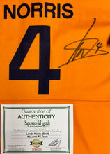 Load image into Gallery viewer, LANDO NORRIS Signed McLaren F1 Team Shirt
