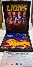 Load image into Gallery viewer, BRISBANE LIONS “2026 Premiers” Squad Signed Guernsey
