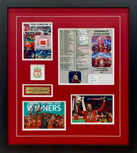 Load image into Gallery viewer, VIRGIL VAN DIJK &amp; JURGEN KLOPP Signed Liverpool Photo Collage Display
