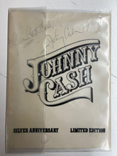 Load image into Gallery viewer, 2 FRAMES - THE RAT PACK 4-Signed Frame &amp; JOHNNY CASH 2-Signed Frame

