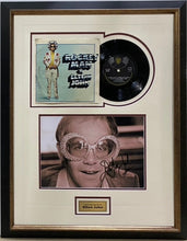 Load image into Gallery viewer, ELTON JOHN Signed Photo &amp; “Rocket Man” Record Display
