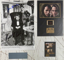 Load image into Gallery viewer, ONCE UPON A TIME IN AMERICA - ROBERT DE NIRO &amp; JAMES WOODS Signed Photo &amp; Film Cell Collage Displa
