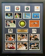 Load image into Gallery viewer, CARLOS ALCARAZ Signed Tennis Ball &amp; Photo Collage Display
