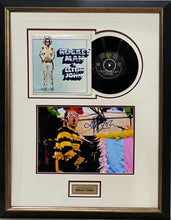 Load image into Gallery viewer, ELTON JOHN Signed Photo &amp; “Rocket Man” Record Display
