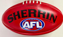 Load image into Gallery viewer, PETER, JOSH &amp; NICK DAICOS Signed Collingwood Sherrin Football Cased Display
