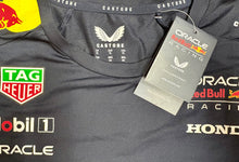 Load image into Gallery viewer, MAX VERSTAPPEN Signed F1 Red Bull Racing Shirt &amp; Championship Print

