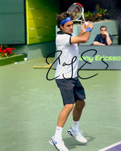 Load image into Gallery viewer, ROGER FEDERER, RAFAEL NADAL &amp; NOVAK DJOKOVIC Signed Photos Collage Display1
