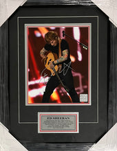 Load image into Gallery viewer, ED SHEERAN Signed Photo Display
