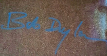 Load image into Gallery viewer, BOB DYLAN Signed Vinyl LP &amp; Magazine Collage Display
