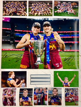 Load image into Gallery viewer, WILL &amp; LEVI ASHCROFT “2025 &amp; 2026 Premiers” Signed Photo Collage Display
