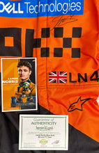 Load image into Gallery viewer, LANDO NORRIS Signed McLaren Team F1 Race Suit1
