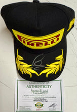 Load image into Gallery viewer, LEWIS HAMILTON Signed F1 Pirelli Podium Cap
