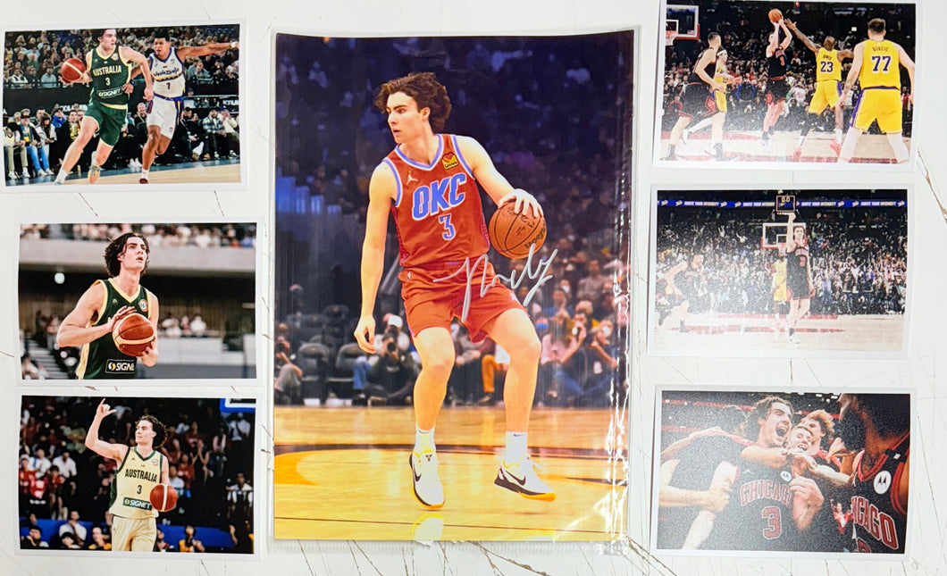 JOSH GIDDEY Signed Photo Collage Display2