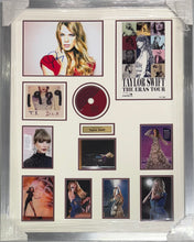 Load image into Gallery viewer, TAYLOR SWIFT Signed Photo &amp; “Eras Tour” CD &amp; Photo Collage Display
