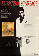 Load image into Gallery viewer, SCARFACE - AL PACINO, STEVEN BAUER &amp; ANGEL SALAZAR Signed Movie Poster Collage Display
