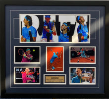 Load image into Gallery viewer, RAFAEL NADAL Signed Photo Collage Display
