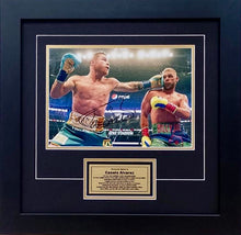 Load image into Gallery viewer, CANELO ALVAREZ Signed Photo Display
