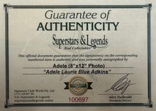 Load image into Gallery viewer, ADELE Signed Photo &amp; CD Display
