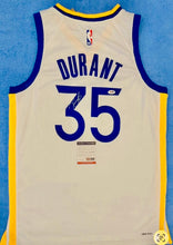 Load image into Gallery viewer, KEVIN DURANT “Golden State Warriors” Signed Jersey
