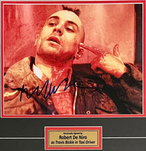 Load image into Gallery viewer, TAXI DRIVER - ROBERT DE NIRO Signed Photo &amp; Poster Display
