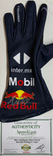 Load image into Gallery viewer, MAX VERSTAPPEN Signed F1 Red Bull Racing Glove &amp; Championship Print
