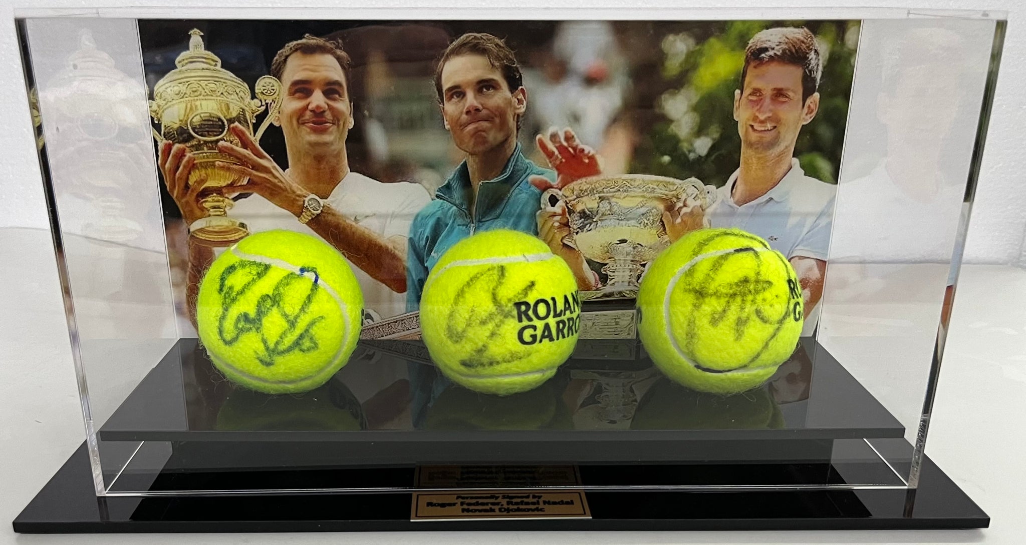 Autographed popular tennis ball