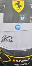 Load image into Gallery viewer, CHARLES LECLERC Signed Scuderia Ferrari F1 Helmet2
