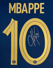 Load image into Gallery viewer, KYLIAN MBAPPE Signed France Jersey &amp; Photo Collage Display
