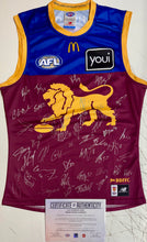 Load image into Gallery viewer, BRISBANE LIONS “2026 Premiers” Squad Signed Guernsey
